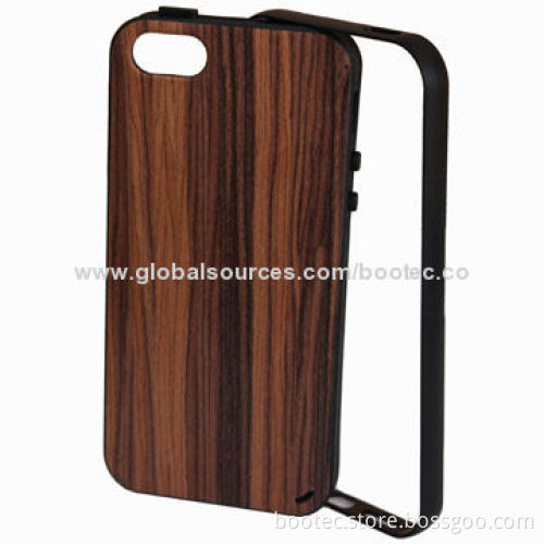 Wooden TPU Mobile Phone Case for iPhone, Make Your Device Particular and Elegant